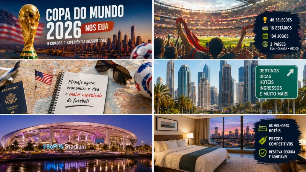 Copa do Mundo 2026 - Guia do que fazer em cada cidade